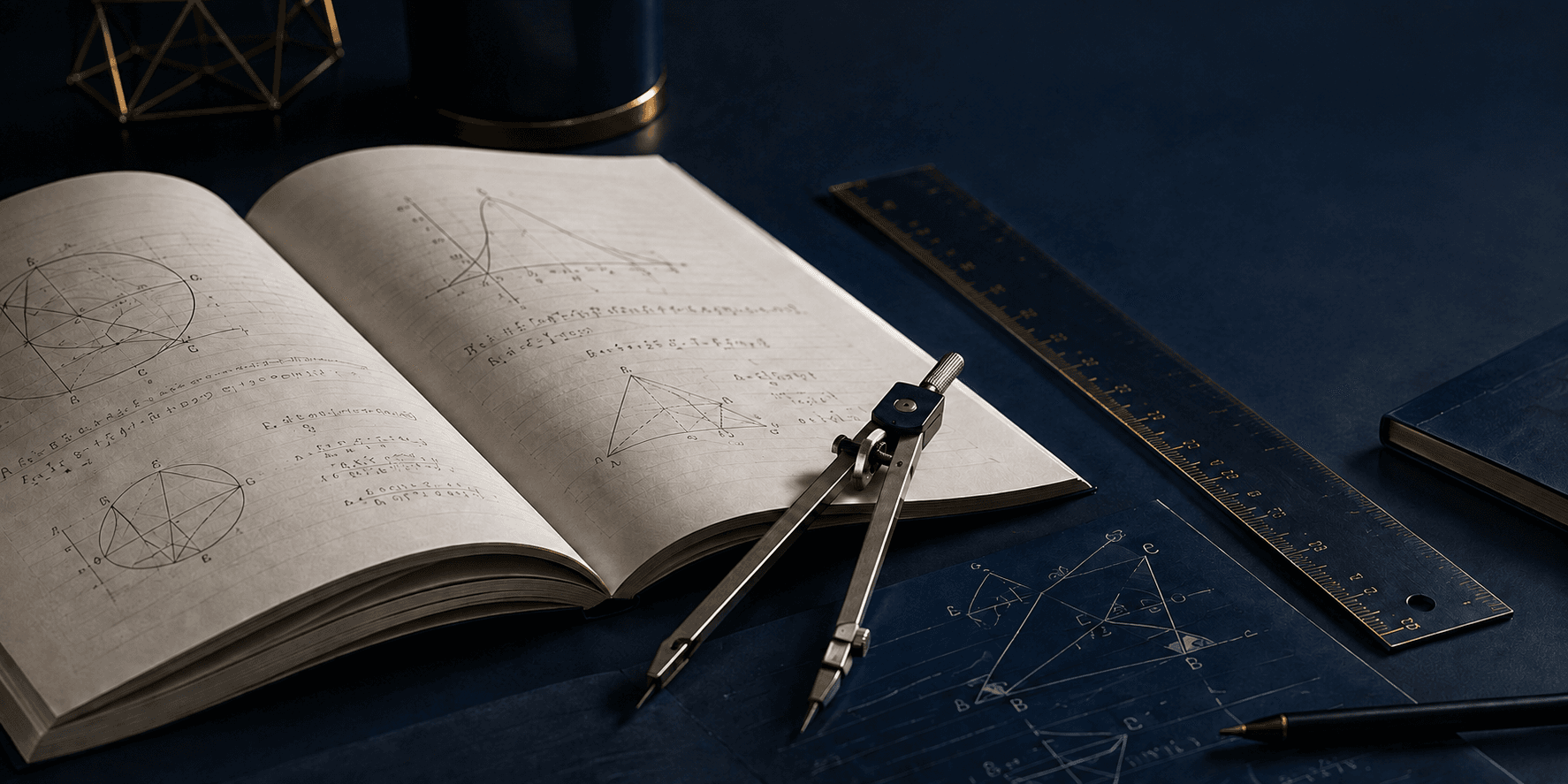 Geometry notebook and drafting tools for the IB Mathematics Performance Program